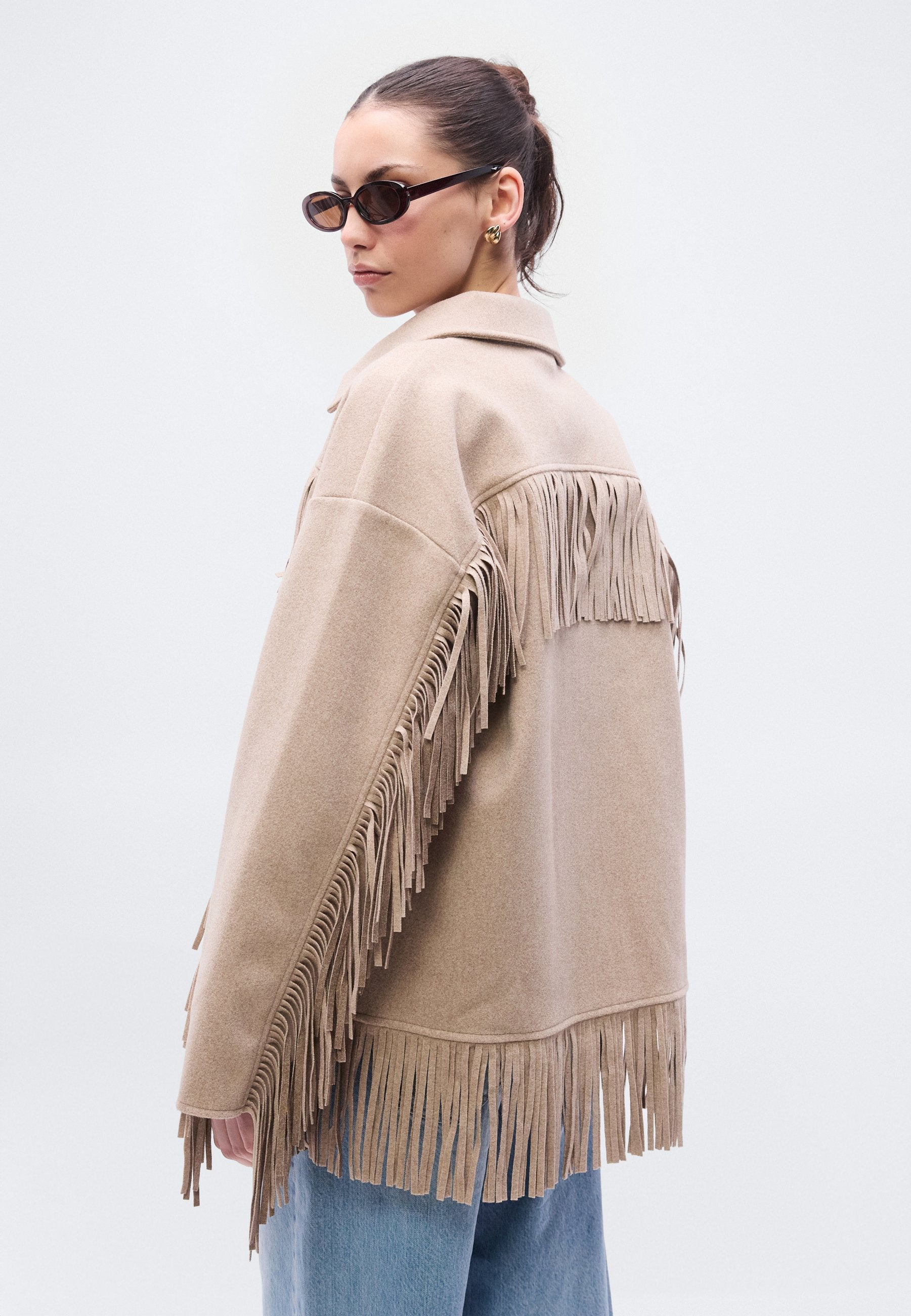 Gina Tricot FRINGE JACKET