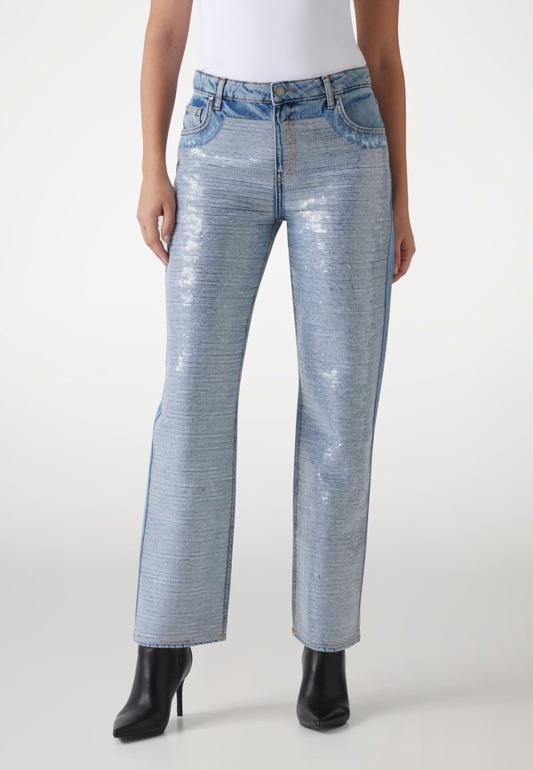 Guess JIL BOYFRIEND  - Straight leg jeans - himmelblau