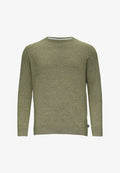 s.Oliver MIT RIPPBÜNDCHEN - Jumper - olivgrün