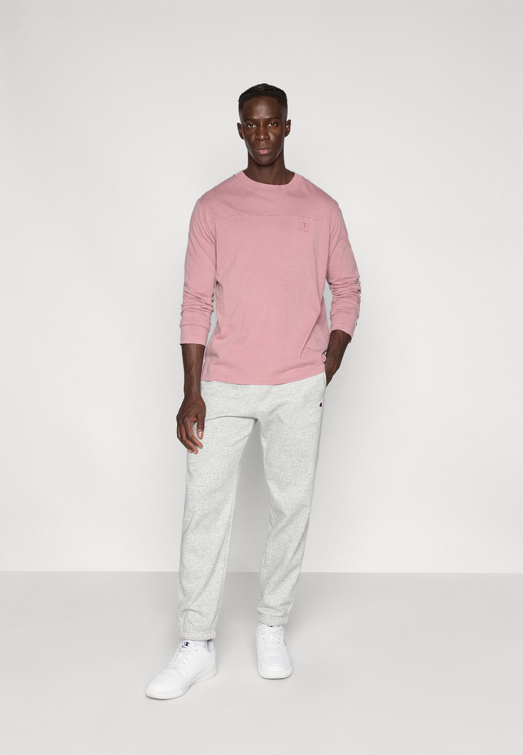 Champion ICONS WASH CREWNECK LONG SLEEVE
