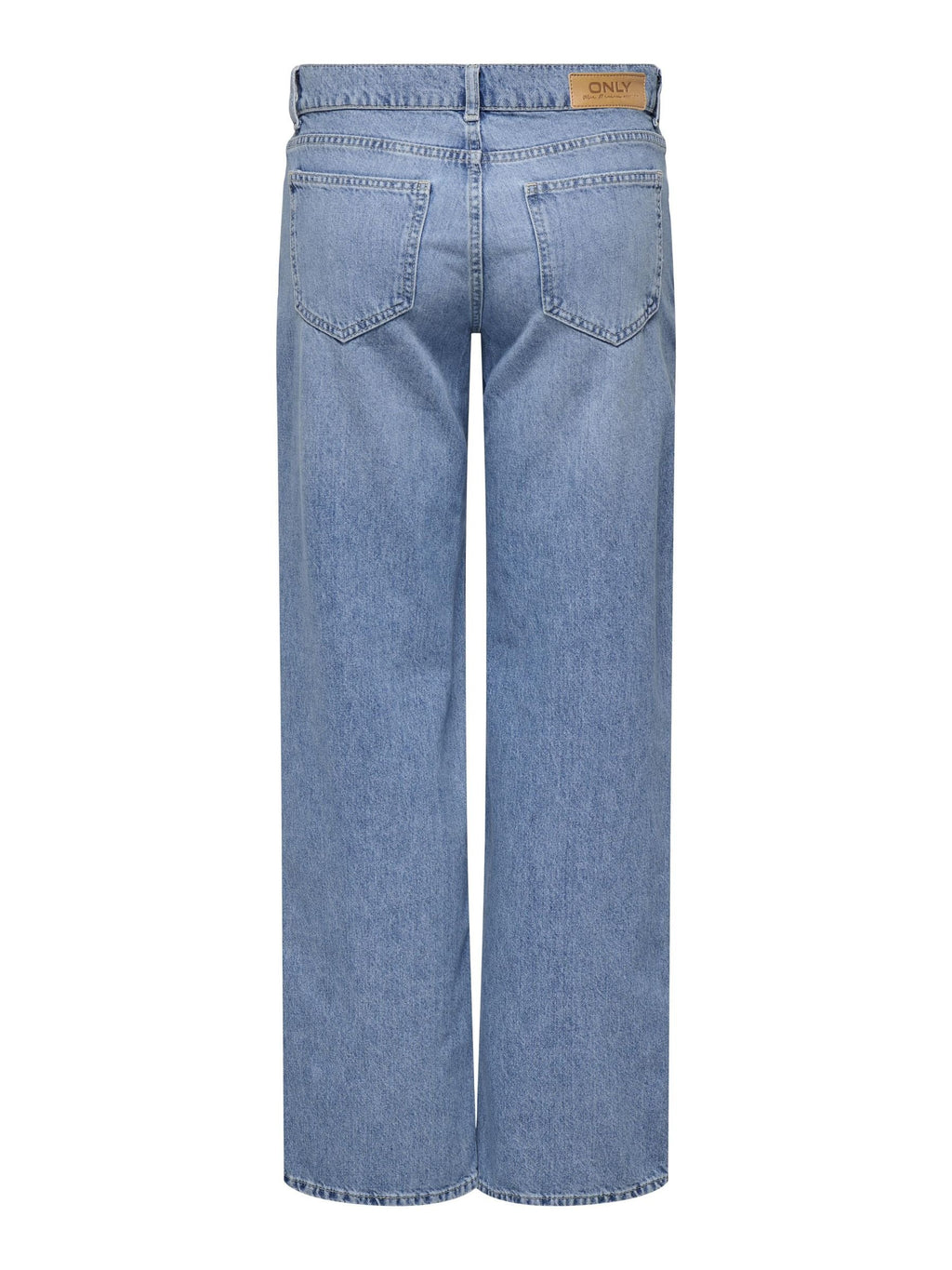 Wide-fit ONLBRENDA Low waist Straight Fit Media 2
