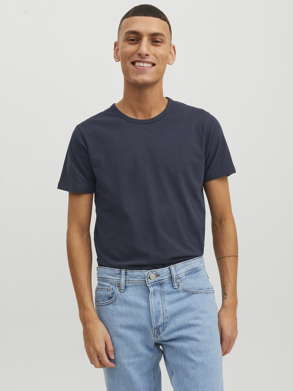 Jack & Jones BASIC O-NECK TEE - Basic T-shirt - Blue