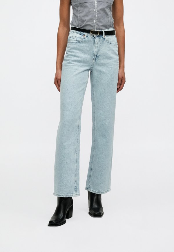 Vero Moda Wide-fit VMTESSA High rise Wide Leg Fit - Wide Leg - light blue denim