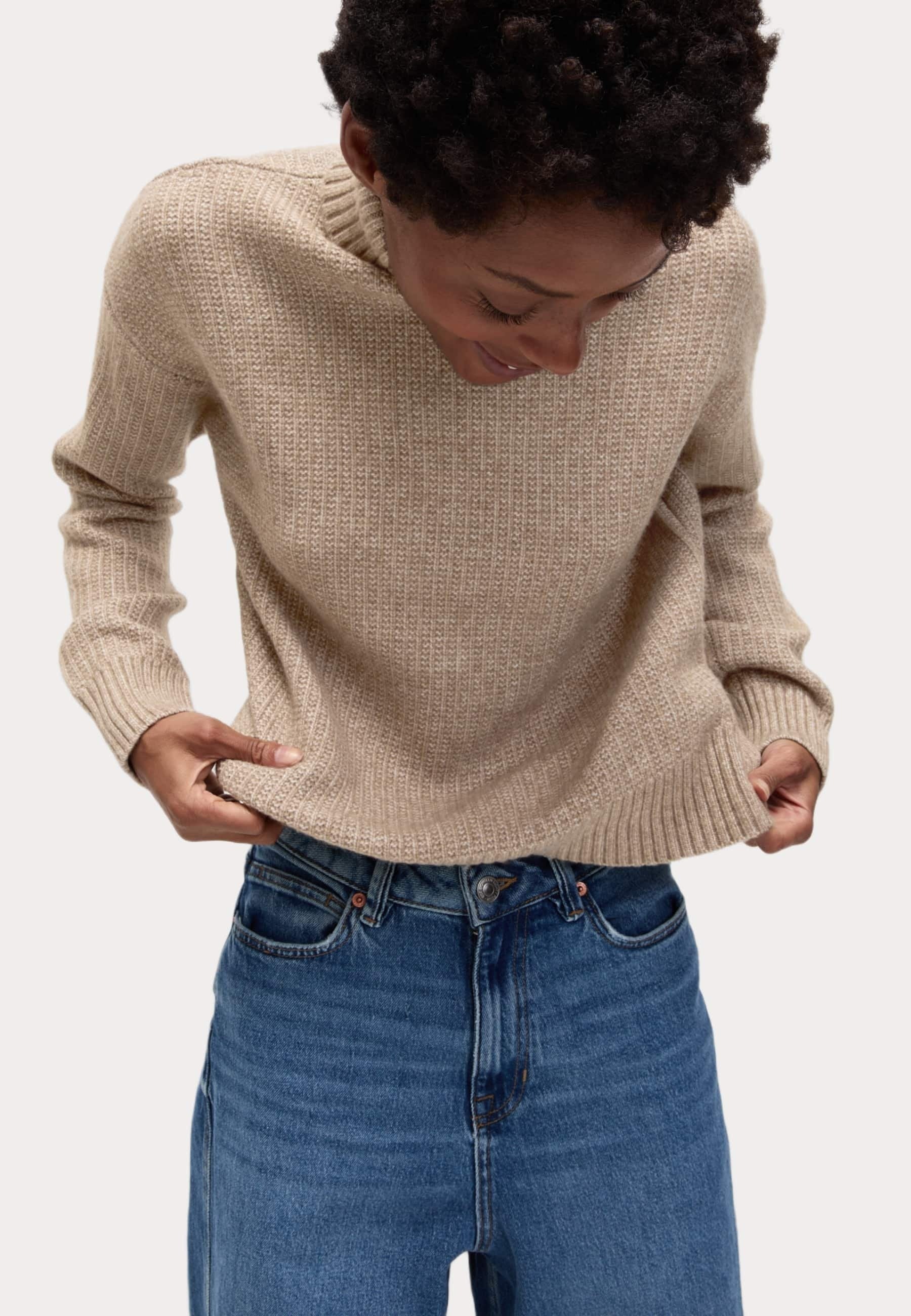 Marks & Spencer CLOUD YARN TEXTURED ROLL NECK