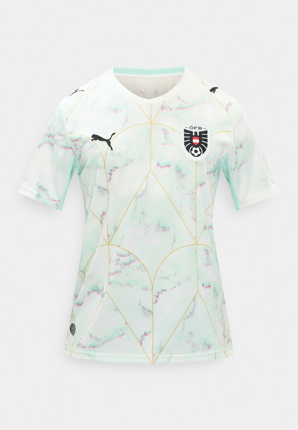 Puma AUSTRIA ÖFB AWAY REPLICA - Football jersey - white/mint melt