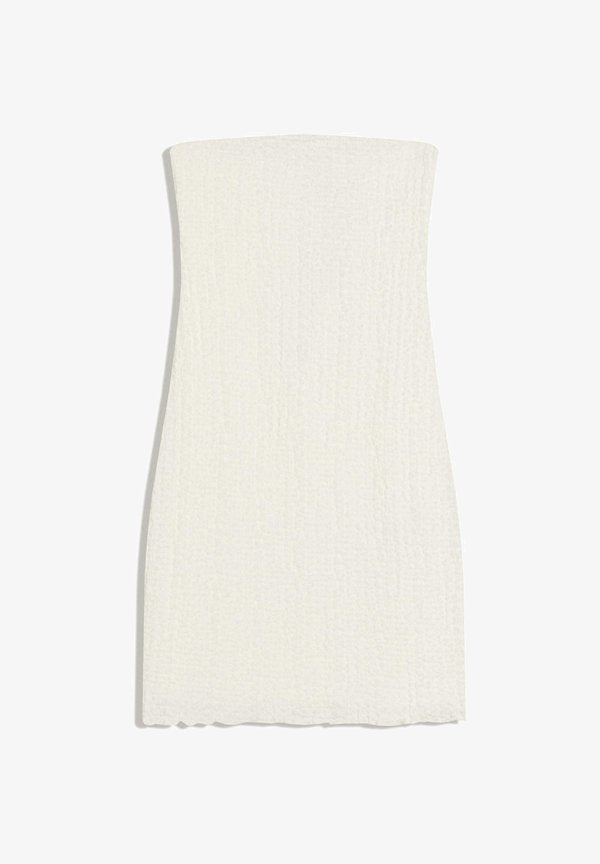 Bershka DRESS - Cocktail dress / Party dress - white