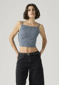 Levi's® SQUARE NECK TANK TINY WINDOWS WB - Top - tiny windows wb blues