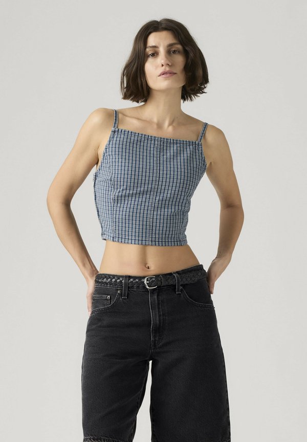 Levi's® SQUARE NECK TANK TINY WINDOWS WB - Top - tiny windows wb blues