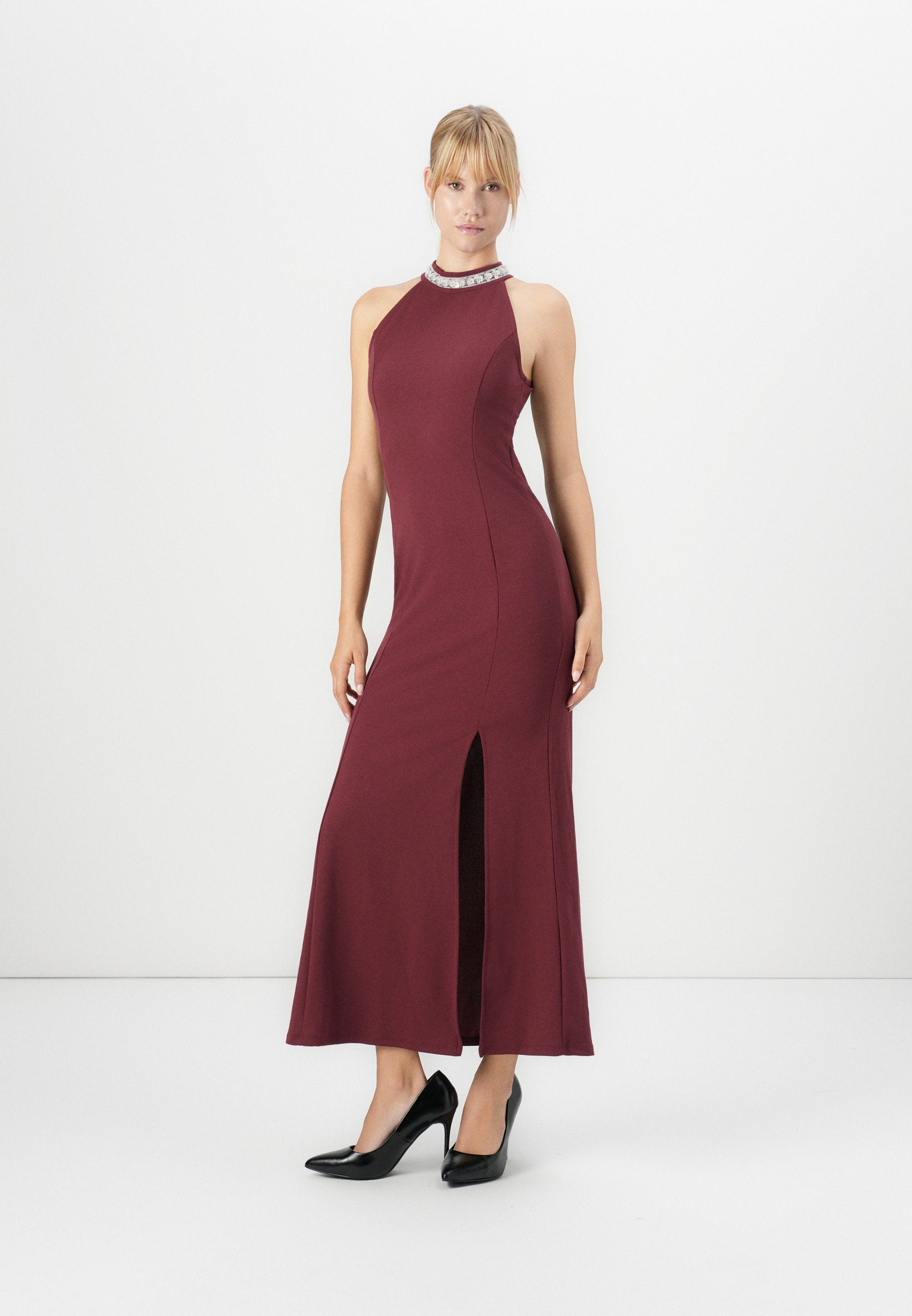VILA VIVARA HALTER NECK ANKLE