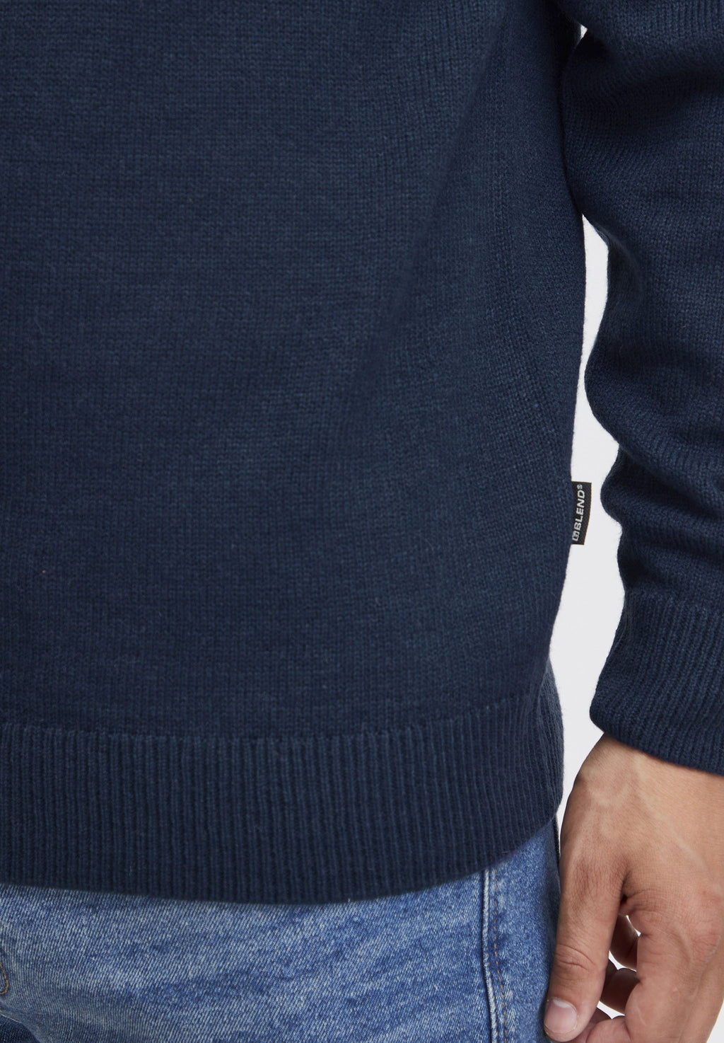 BHPULLOVER FINE KNIT ROLLNECK Media 6
