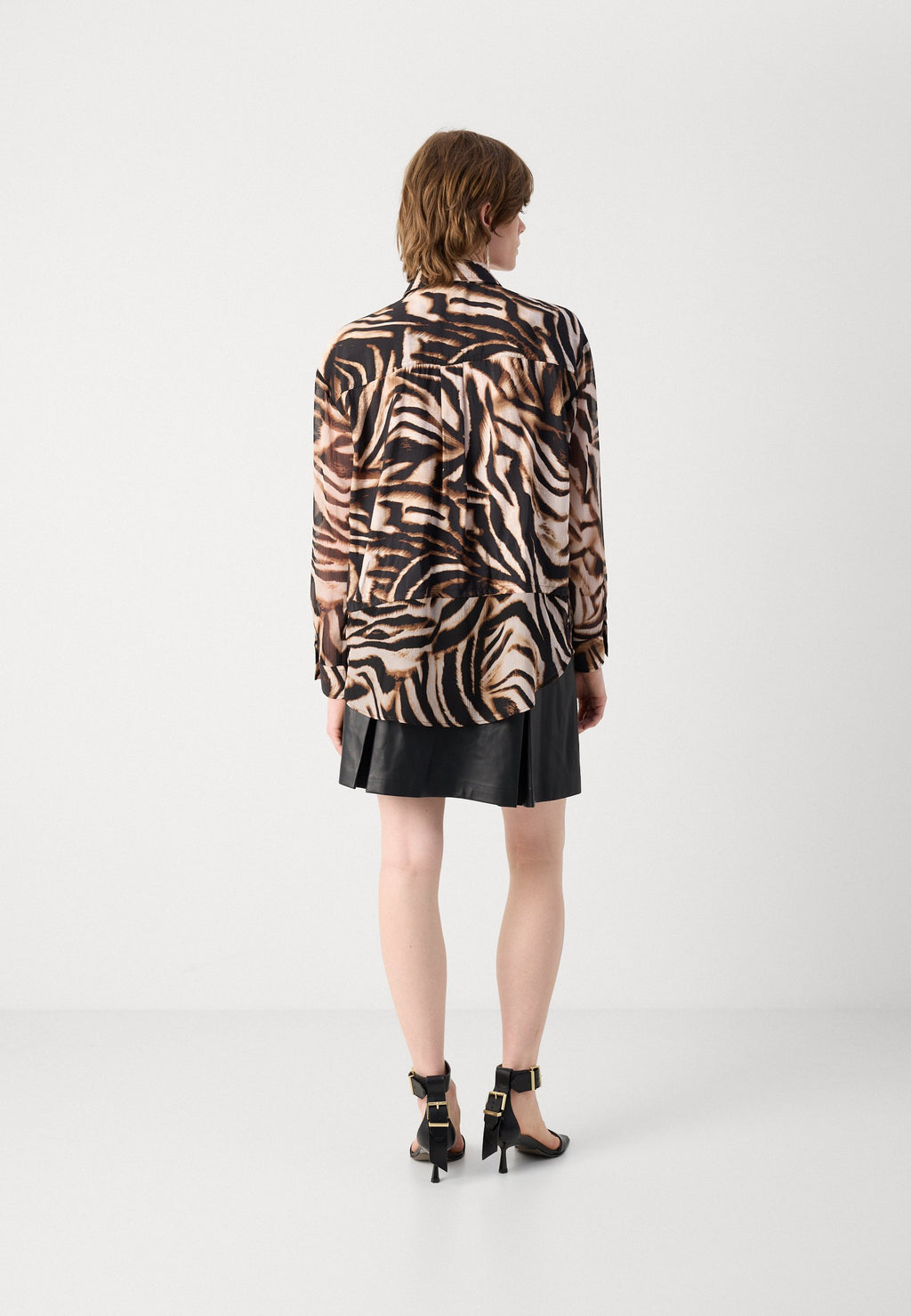 DKNY PRINTED FRONT SHIRT