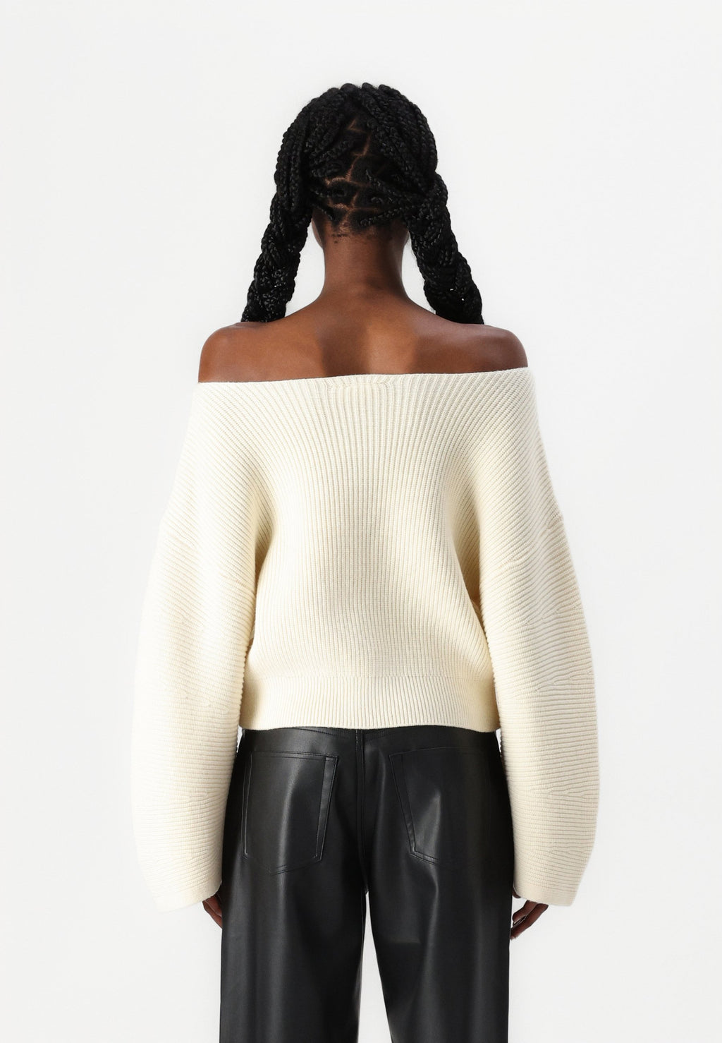 VILA Knitted Boatneck