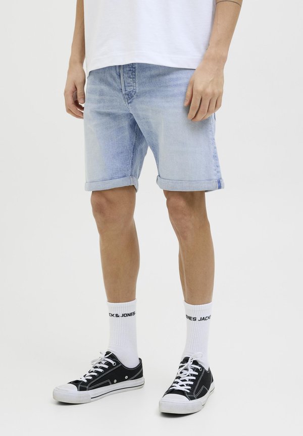 Jack & Jones Denim Regular Fit - Denim shorts - blue denim pack am