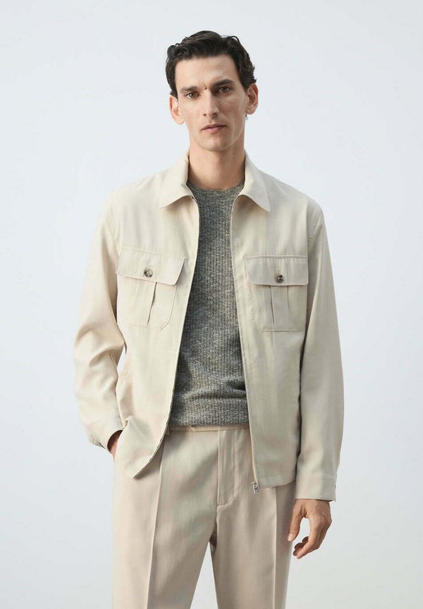 Mango ADULT - Summer jacket - off-white