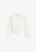 Tommy Hilfiger Down jacket - ivory silk