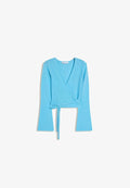 Bershka JACKET - Cardigan - blue