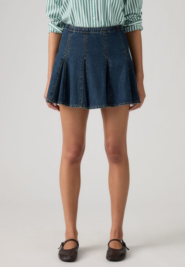Levi's® GODET MINI SKIRT - Mini skirt - fell off stone