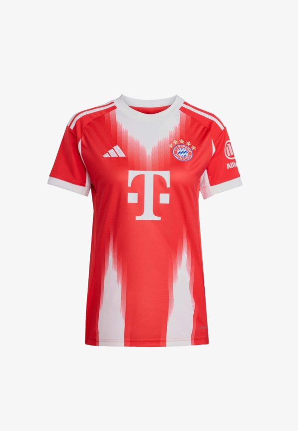 adidas Performance FC BAYERN 2025/2026 HOME JERSEY - Print T-shirt - red