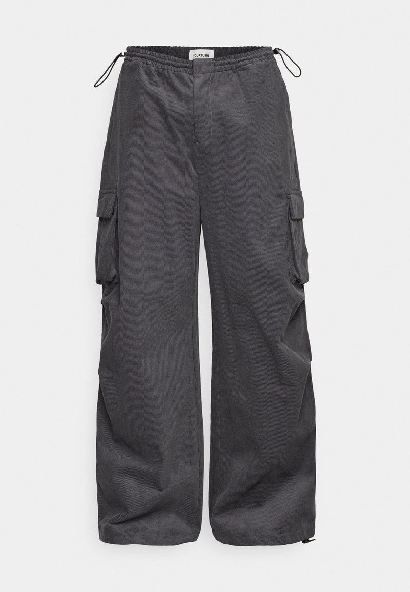 UNISEX CORDUROY PARACHUTE TROUSERS Media 1