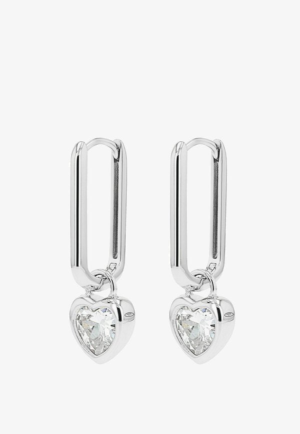 TOM TAILOR Earrings - silver-coloured