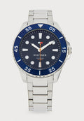 Tommy Hilfiger OCEANIC - Watch - silver-coloured/blue