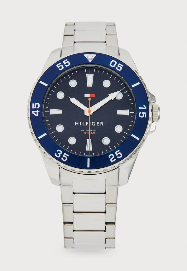 Tommy Hilfiger OCEANIC - Watch - silver-coloured/blue