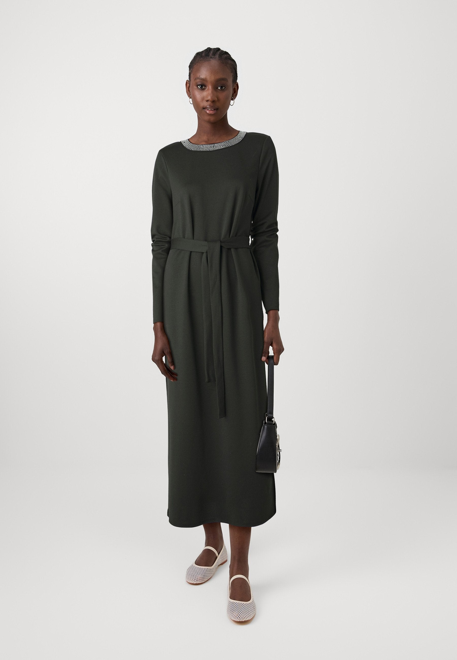 VILA VILIS STONE ONECK ANKELI DRESS