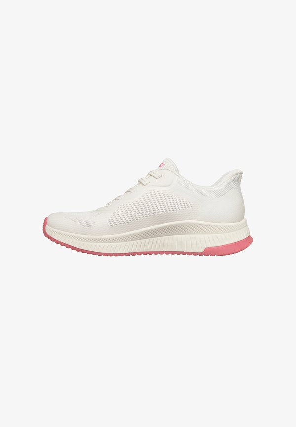 Skechers BOBS SQUAD 4 SLIP-INS STAPLE LOOK 117624  - Trainers - white pink