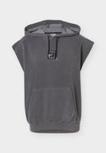 Nike Performance NIKECOURT ADVANTAGE SLAM SLEEVELESS HOODY - Hoodie - anthracite