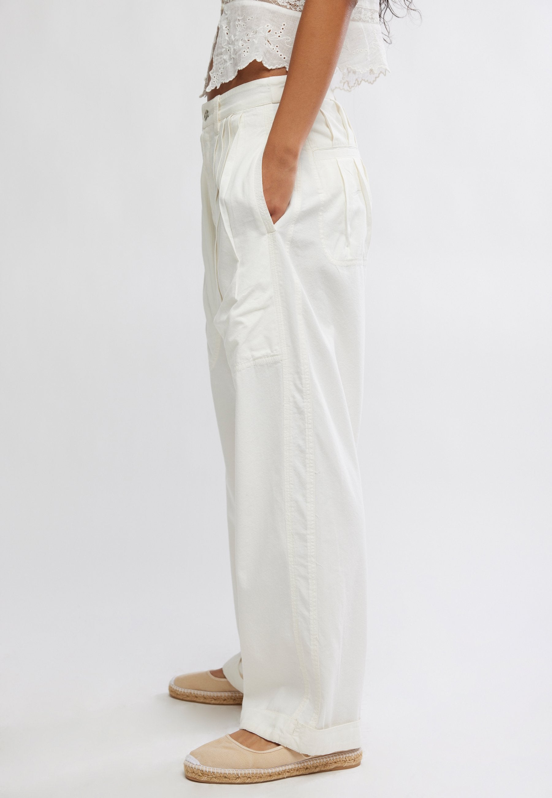 Free People CLOVER DROPPED TROUSER