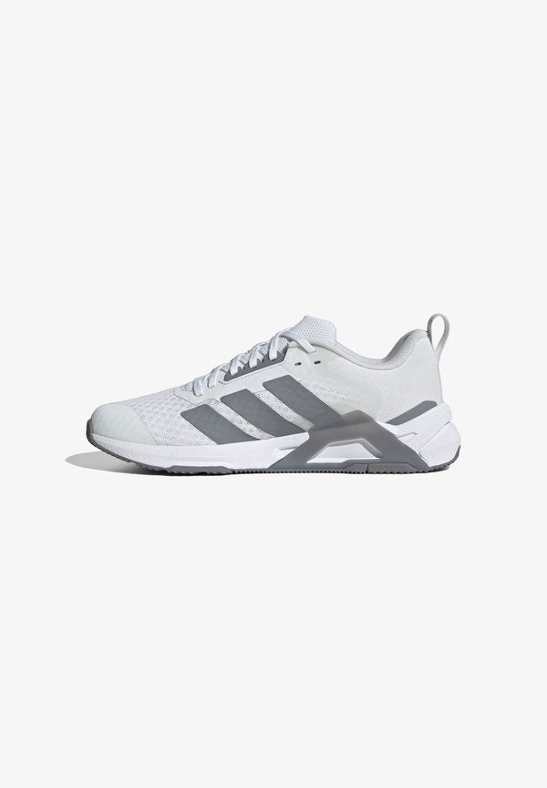 adidas Performance DROPSET CONTROL TRAINING SHOES - Training shoe - ftwr white/grey/lucid red