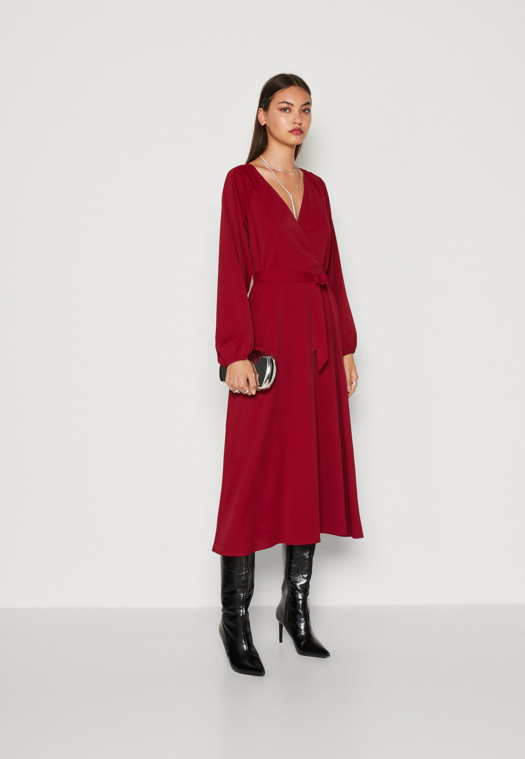 ONLCARLA LIFE MIDI WRAP DRESS Media 2