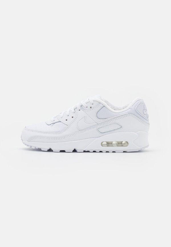 Nike Sportswear AIR MAX 90 - Trainers - white/metallic gold