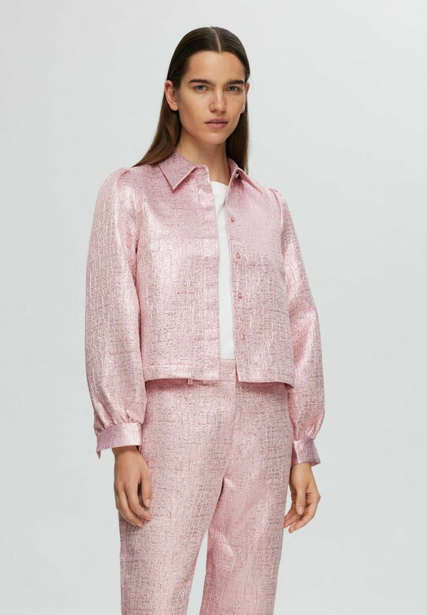 Selected Metallic jacquard