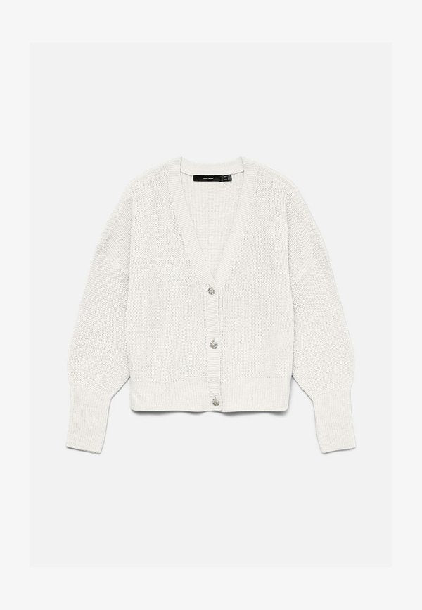 Vero Moda VMLEALIGHT - Cardigan - cloud dancer