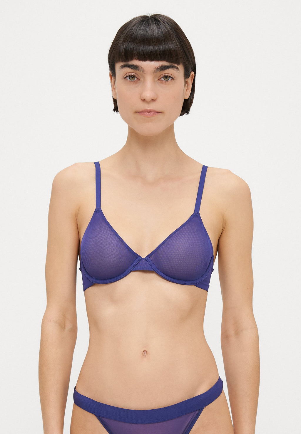 Organic Basics MESH UNLINED DEMI BRA