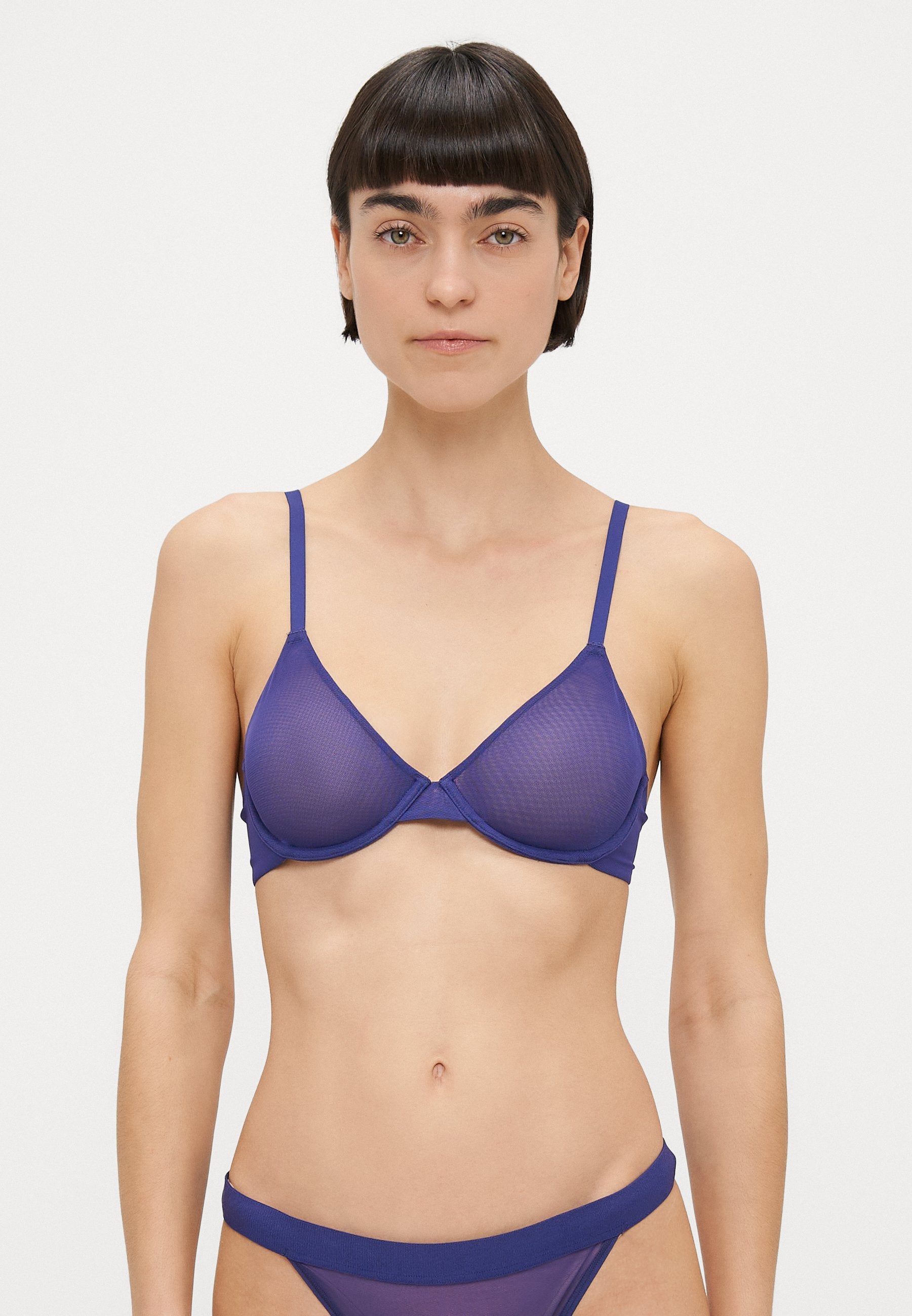 Organic Basics MESH UNLINED DEMI BRA