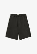 Bershka WASHED SHORTS - Tracksuit bottoms - dark grey