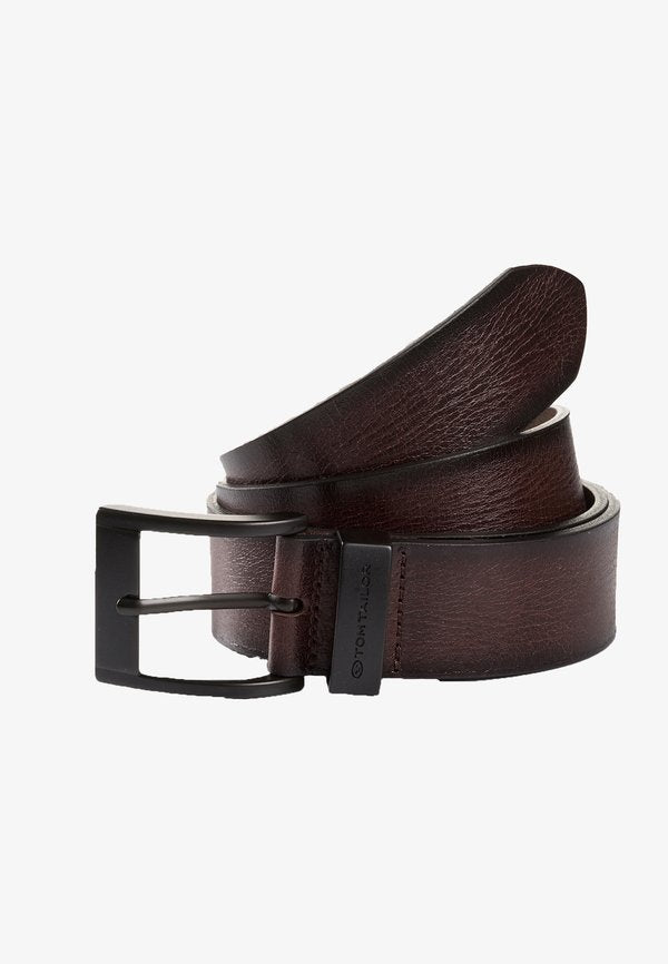 TOM TAILOR TTTHOMAS - Belt - dark brown