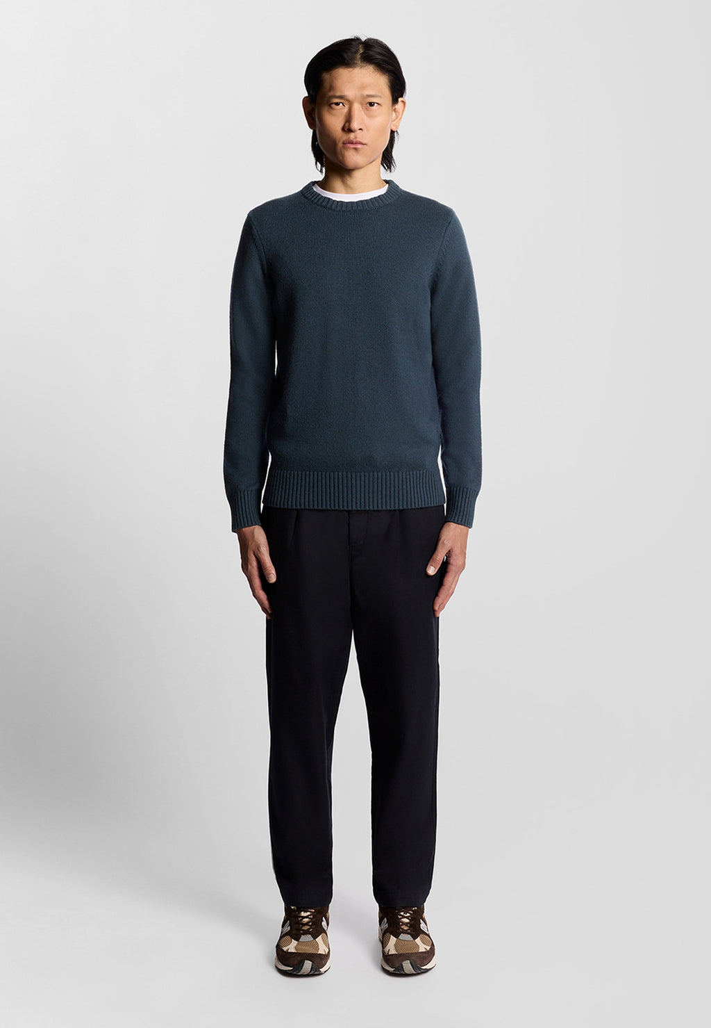 Lyle & Scott MID MILITARY CREW NECK