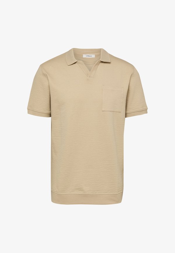 s.Oliver POLO-SHIRT - Polo shirt - beige