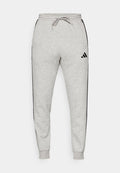 adidas Sportswear REGULAR FIT - Tracksuit bottoms - medium grey heather/black