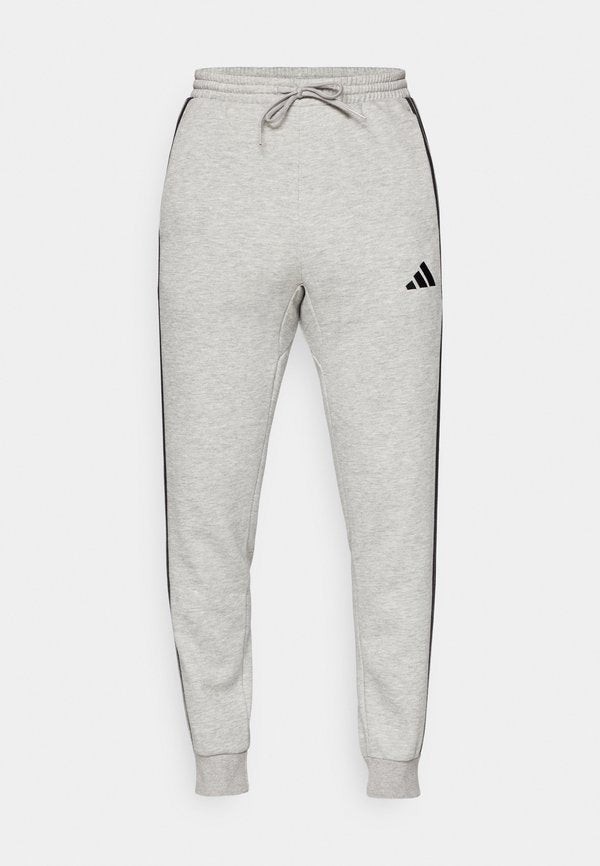 adidas Sportswear REGULAR FIT - Tracksuit bottoms - medium grey heather/black