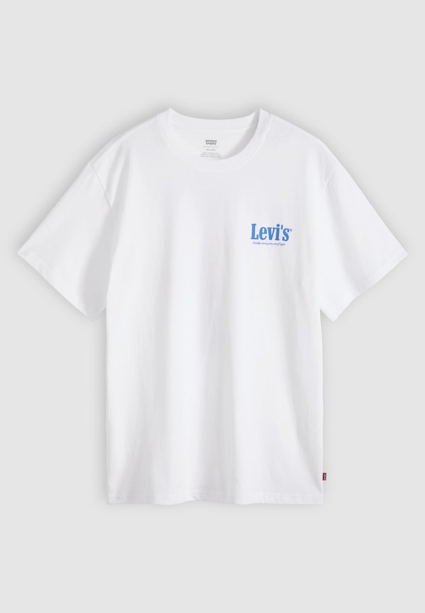 Levi's® RELAXED FIT TEE - Print T-shirt - white plus
