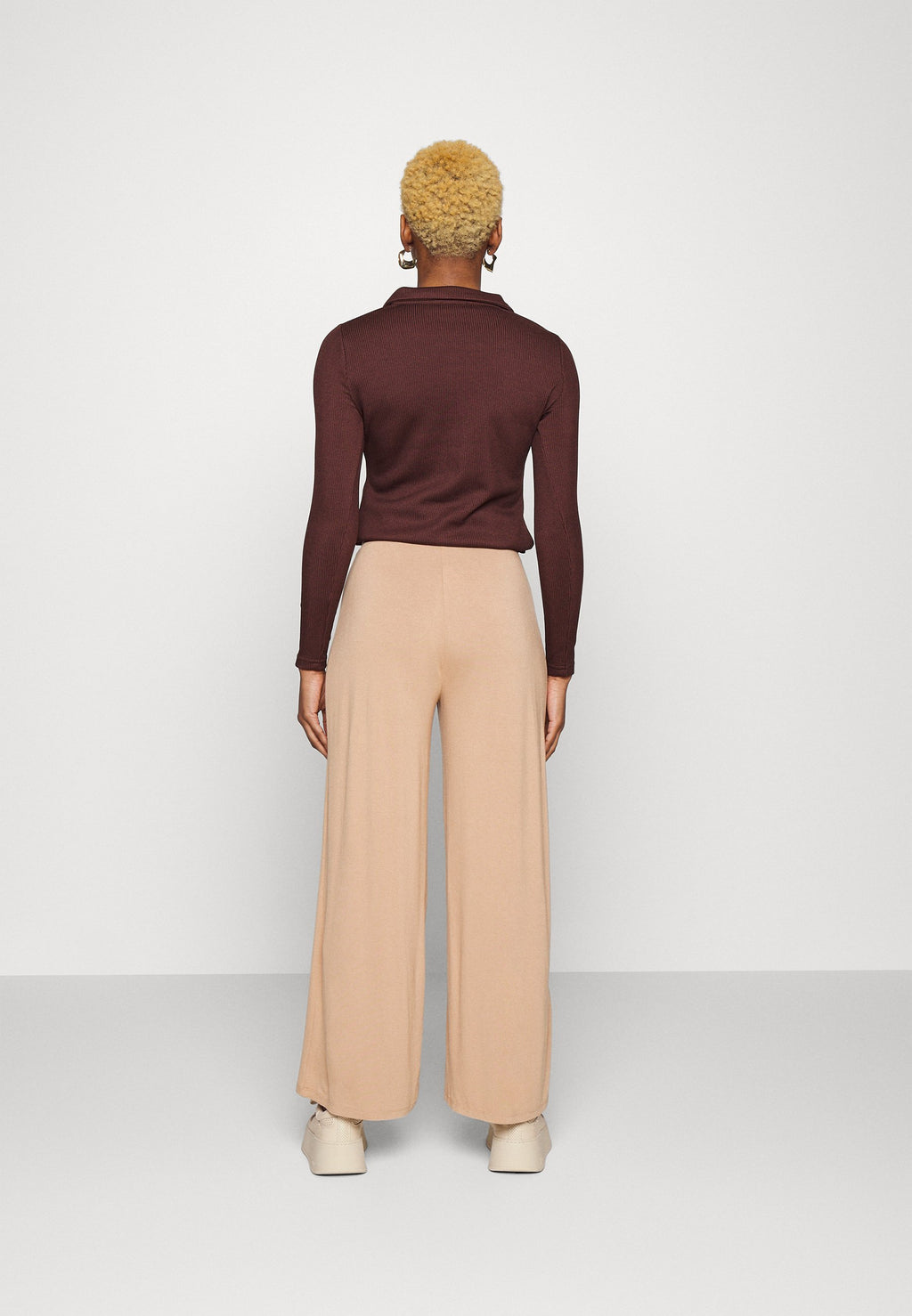 South Beach Petite WIDE LEG TROUSER