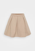 Vero Moda Petite VMKLEA SHORT SKIRT - A-line skirt - silver mink melange