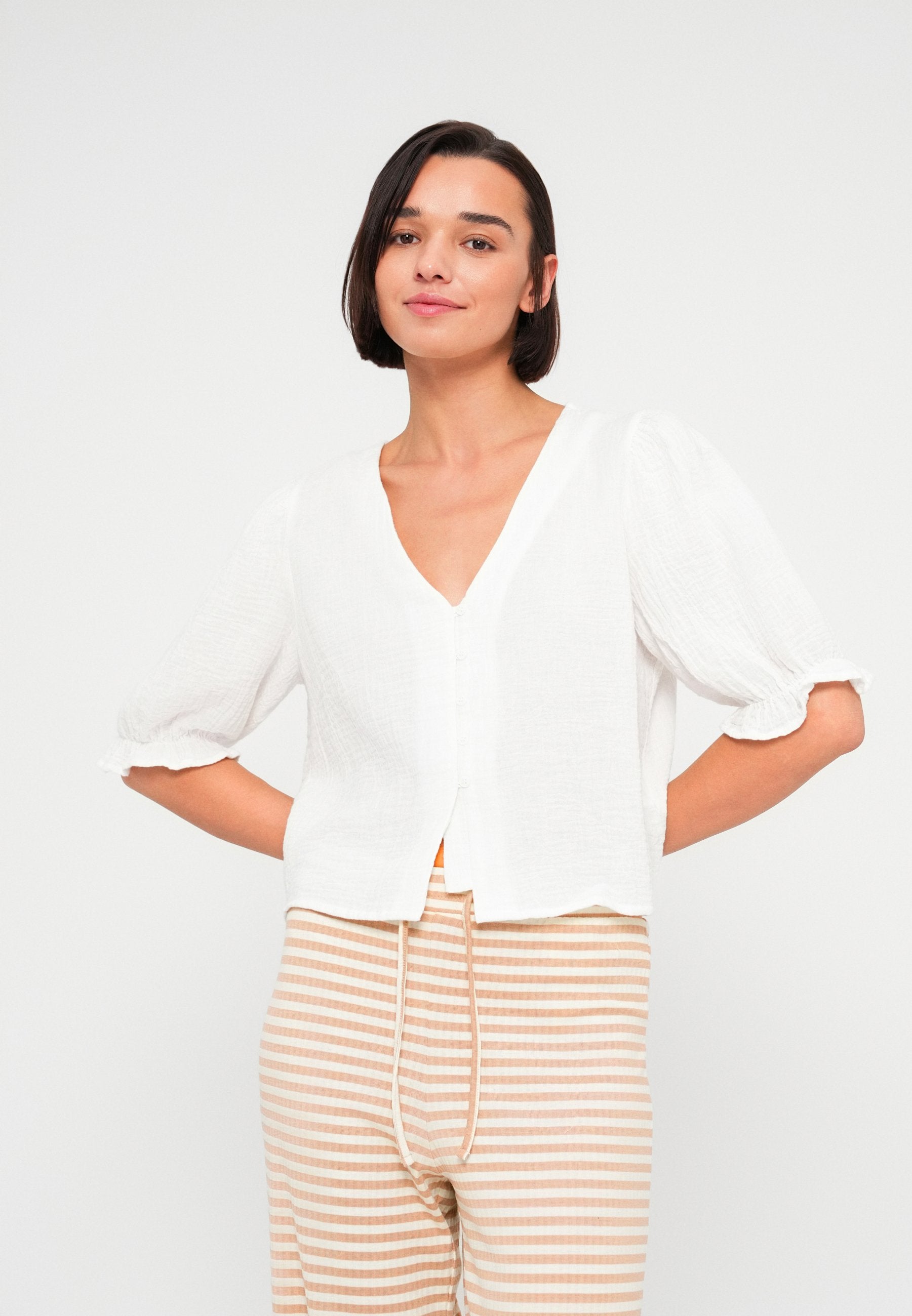 Pieces PCLAYA WIDE PANTS