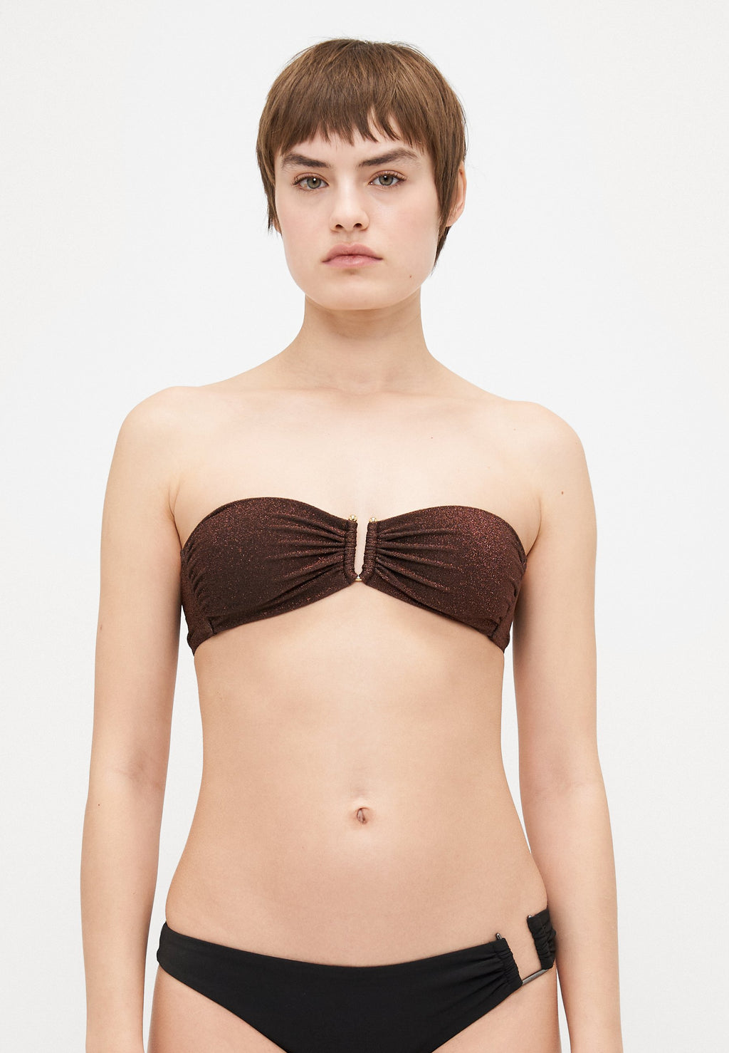 Lindex SWIM BANDEAU BRIE