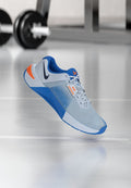 Nike Performance METCON 10 - Training shoe - football grey/midnight navy/blue crystal/orange frost