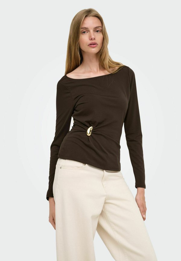 ONLY Long sleeved top - coffee bean